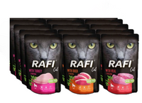 Dolina Noteci Rafi Kat Volwassene met kalkoen 12x100g mix van smaken