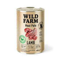 Wild Farm Pate Lam 400g glutenvrij hondenvoer