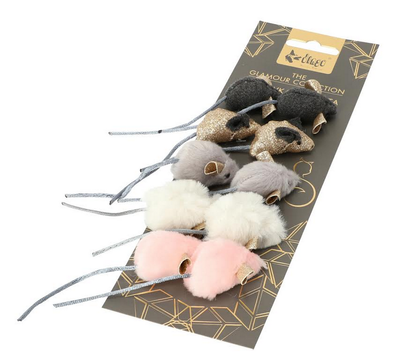 Dingo Set van Glamour Kattenmuizen 10 Stuks