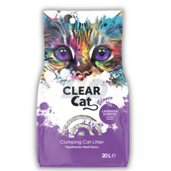 Clear Cat Blanco Lavendel bentonietvulling 20l