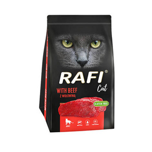 DOLINA NOTECI Rafi Cat droogvoer met rund 1.5kg