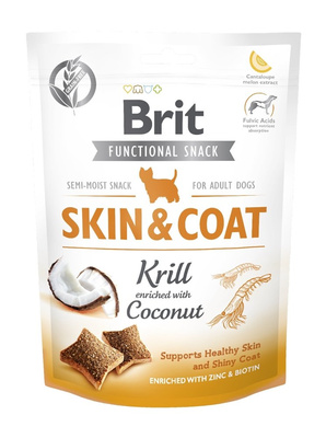 Brit Care Hond Functionele Snack Skin&Coat Krill 150g