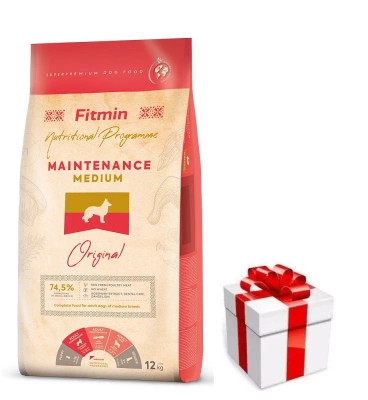FITMIN Medium Onderhoud 12kg + GRATIS een verrassing voor je hond!