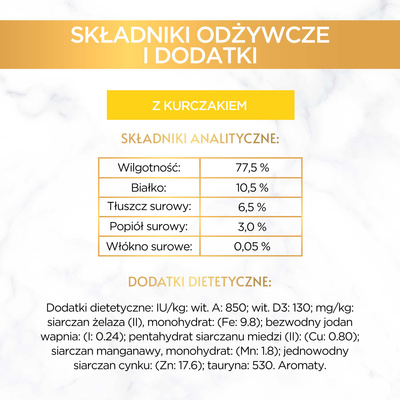 Purina Gourmet Gold Mousse met Kip 85g