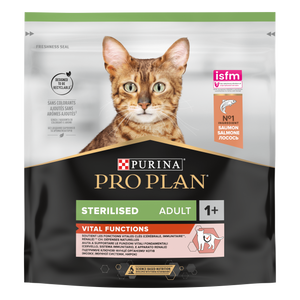 PRO PLAN Gesteriliseerd Vital Functions Zalmrijk kattenvoer 400g