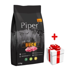 DOLINA NOTECI Piper Dieren met eend 12kg + GRATIS een verrassing voor je hond!