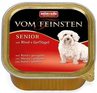 Animonda Hond Vom Feinsten Senior Rundvlees met Kip 150g
