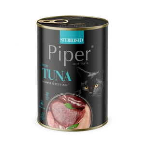DOLINA NOTECI Piper voor gesteriliseerde katten met tonijn 400g