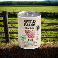 Wild Farm Pate Lam 400g glutenvrij hondenvoer