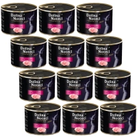 Dolina Noteci Premium Junior voor Katten Rijk aan Kalkoen 12x185g