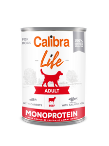 CALIBRA Dog Life Adult Rundvlees met Wortelen 400g