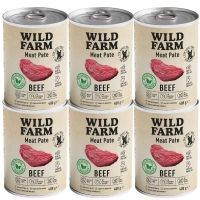 Wild Farm Pate Rund 6x400g glutenvrij hondenvoer