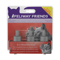 CEVA Feliway Friends navulling 3x48 ml met C.A.P. feromoon ECONOMY PACK