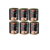 DOLINA NOTECI Piper voor honden met runderlever en aardappelen 6x800g
