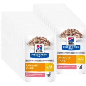 Hill's Prescription Diet c/d Multicare Feline Zalm 24x85g