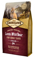 CARNILOVE Kat Lam &amp; Wild Zwijn Gesteriliseerd 2kg