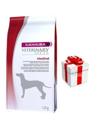 Eukanuba Intestinal Dog 12kg + GRATIS een verrassing voor je hond!