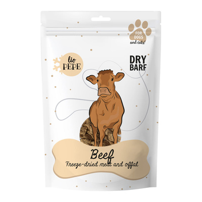PAKA ANIMAL - Lio PEPE Beef (rundvlees) gevriesdroogde traktatie 60g