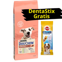 Purina Dog Chow Sensitive Adult Zalm 14kg+ VERRASSING VOOR UW HOND