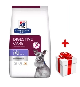 Hill's PD Prescription Diet Canine i/d Low Fat 12kg + GRATIS een verrassing voor je hond!