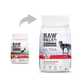 Vetexpert Rauw Paleo Ultra Rund Volwassen Medium/Large 2kg