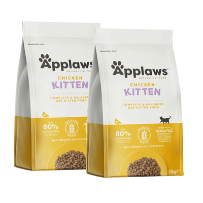 APPLAWS Complete Dry Kitten Chicken 2x7,5kg
