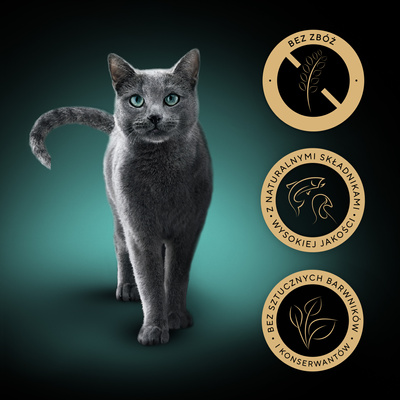 SHEBA Nature's Collection Flavour Selection 40x85 g - Complete natte voeding voor volwassen katten, in saus