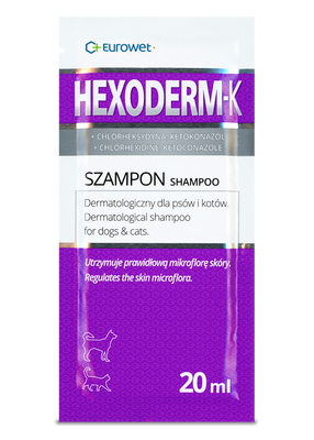 Eurowet Shampoo Hexoderm-K 20ml 