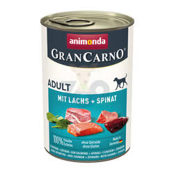 ANIMONDA GranCarno Adult Hondensmaak: Zalm + Spinazie 400g