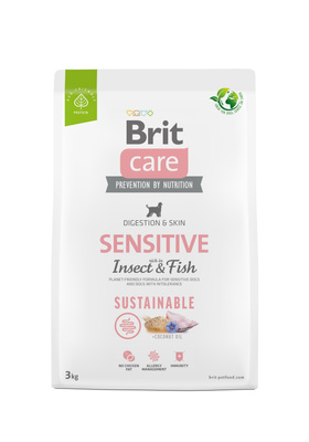 BRIT CARE Sustainable Sensitive Insect & Fish 3kg