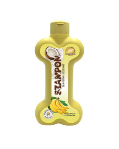 Vlooienshampoo voor honden en puppy's banaan + kokos 200 ml