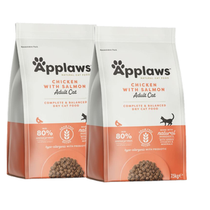 APPLAWS Complete Dry Adult Chicken With Salmon 2x7,5kg