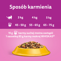 WHISKAS Adult 1.4 kg - droogvoer voor volwassen katten, met heerlijke kip