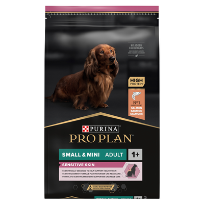 Purina Pro Plan Small & Mini Adult Sensitive Optiderma Zalm & Rijst 7kg