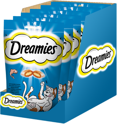 DREAMIES Zalm Kattensnack 60g 