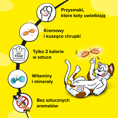 DREAMIES Kaas Kattensnack 180g 