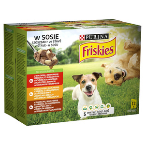 PURINA Friskies Hondenvoer in saus 12x85g