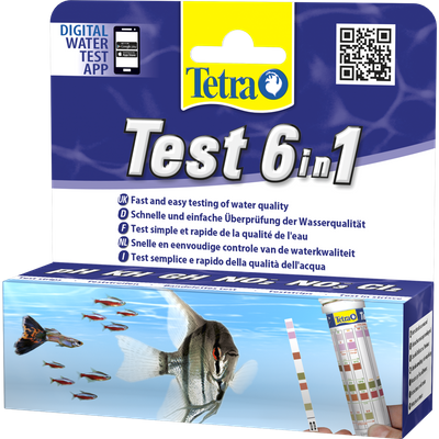 Tetra Test 6in1 25 stuks