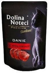 Dolina Noteci Premium voor gesteriliseerde katten met rundvlees 85g
