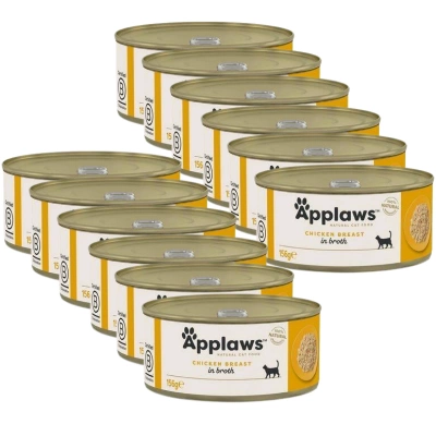 Applaws Kip en Kaas 12x156g CUP