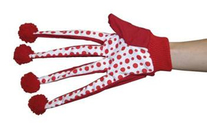 KERBL Kussenspeelgoed Rood & Wit 33cm