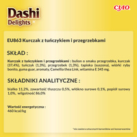 Inaba DASHI aanvullend kattenvoer - bouillon met kip- en tonijnsmaak 70 g