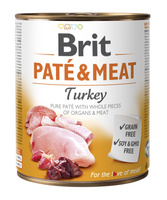 Brit Pate & Meat Kalkoen 800g