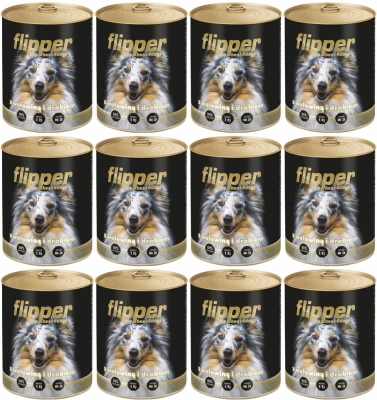Dolina Noteci Flipper met Rundvlees en Gevogelte 12x800g