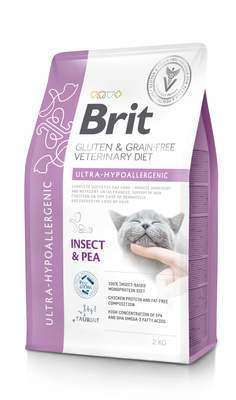 Brit GF Veterinary Diets Cat Gluten & Grain Free Ultra-Hypoallergenic 2kg