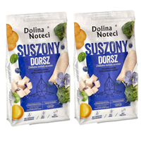 DOLINA NOTECI Premium Kabeljauw - gedroogd hondenvoer 2x9kg