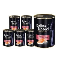 Dolina Noteci Premium met zalm gevulde kat 12x400g