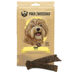 Paka Zwierzaka Stripsy hert 100% 70g