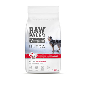 Vetexpert Rauw Paleo Ultra Rund Volwassen Medium/ Large 10kg