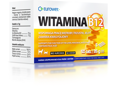 EUROWET Vitamine B12 50tab